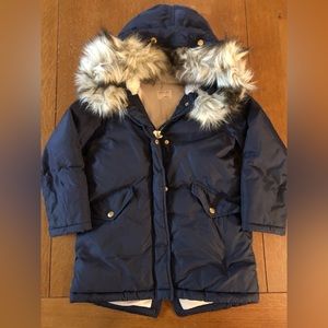 Crewcuts girls winter coat size 8